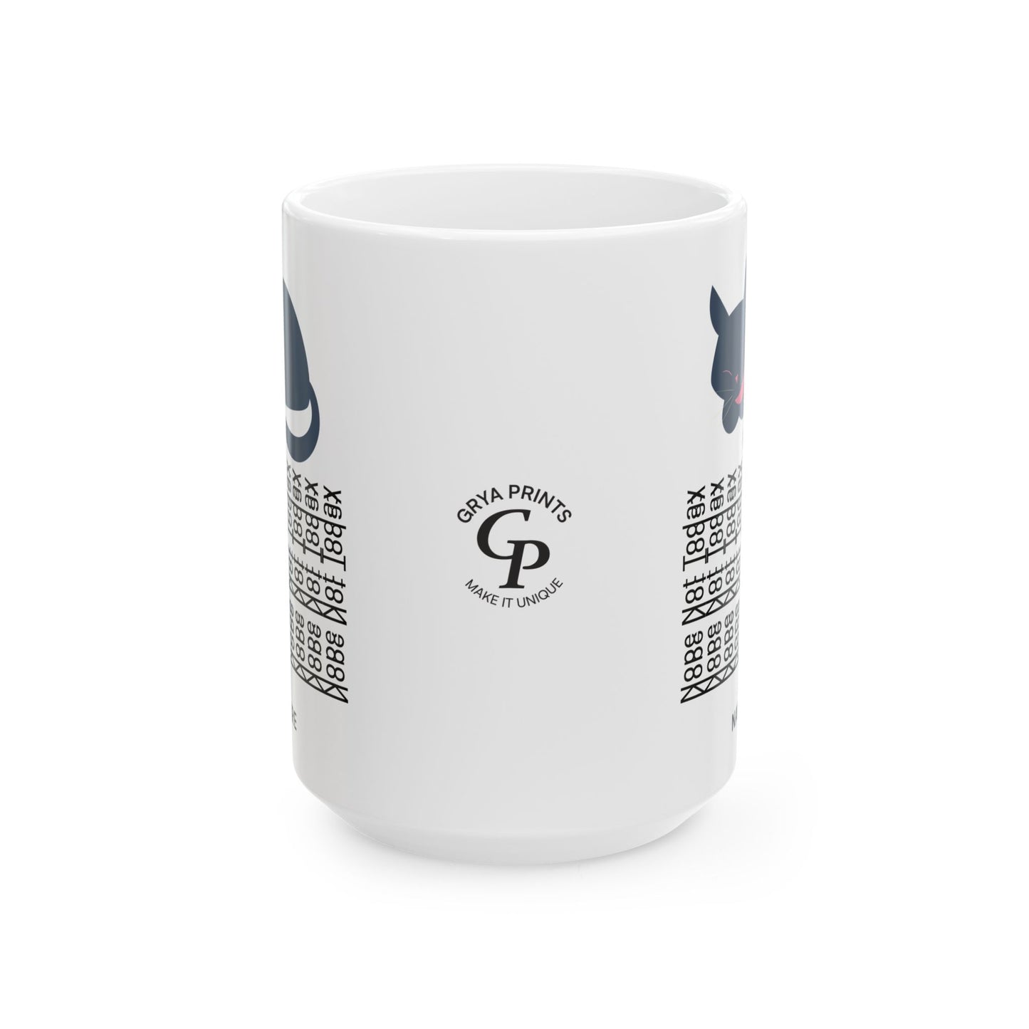 Taza de cerámica con patrón oculto, taza de café sarcástica, taza de té novedosa, regalo de oficina
