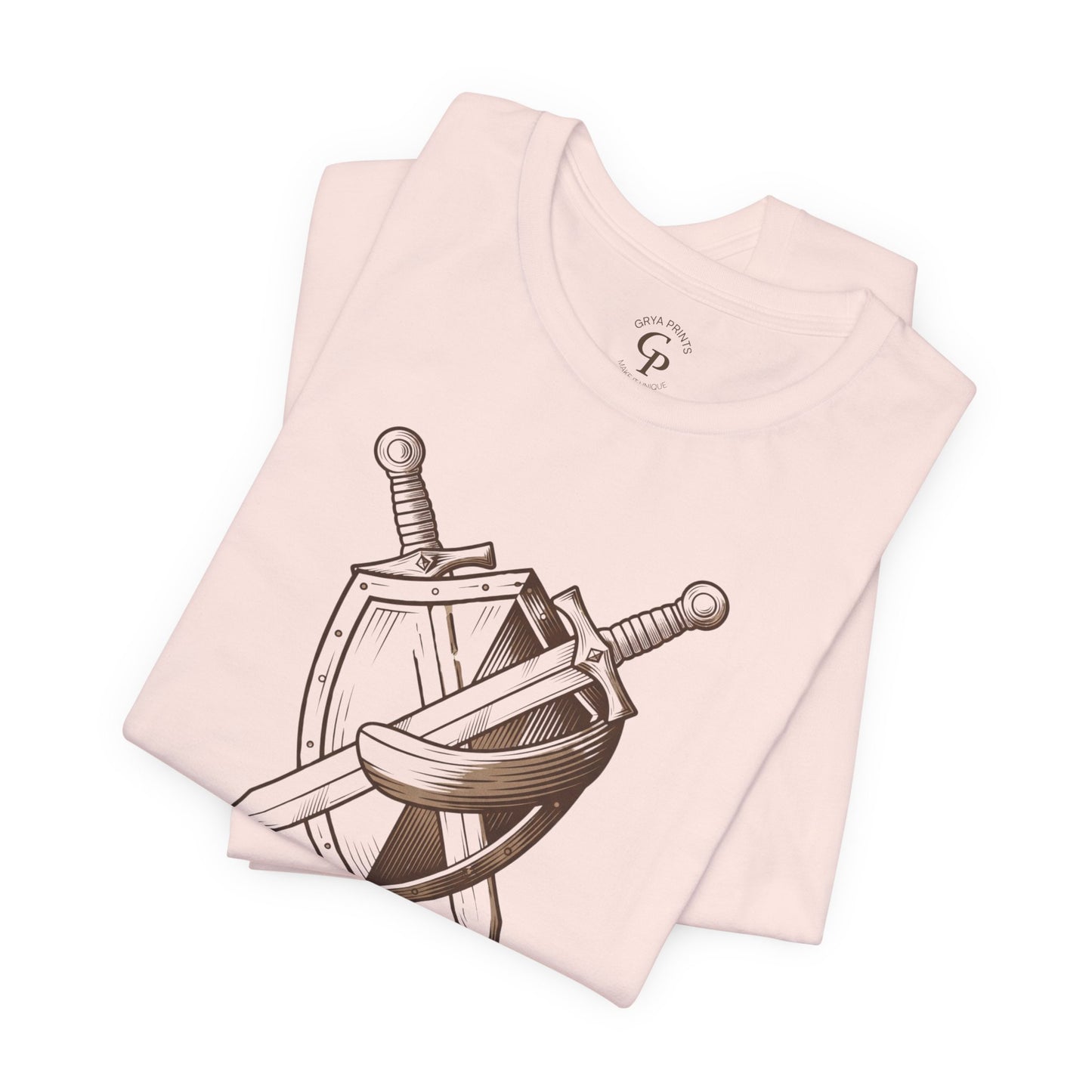 Camiseta unisex de empoderamiento "Eres el arma, el escudo"