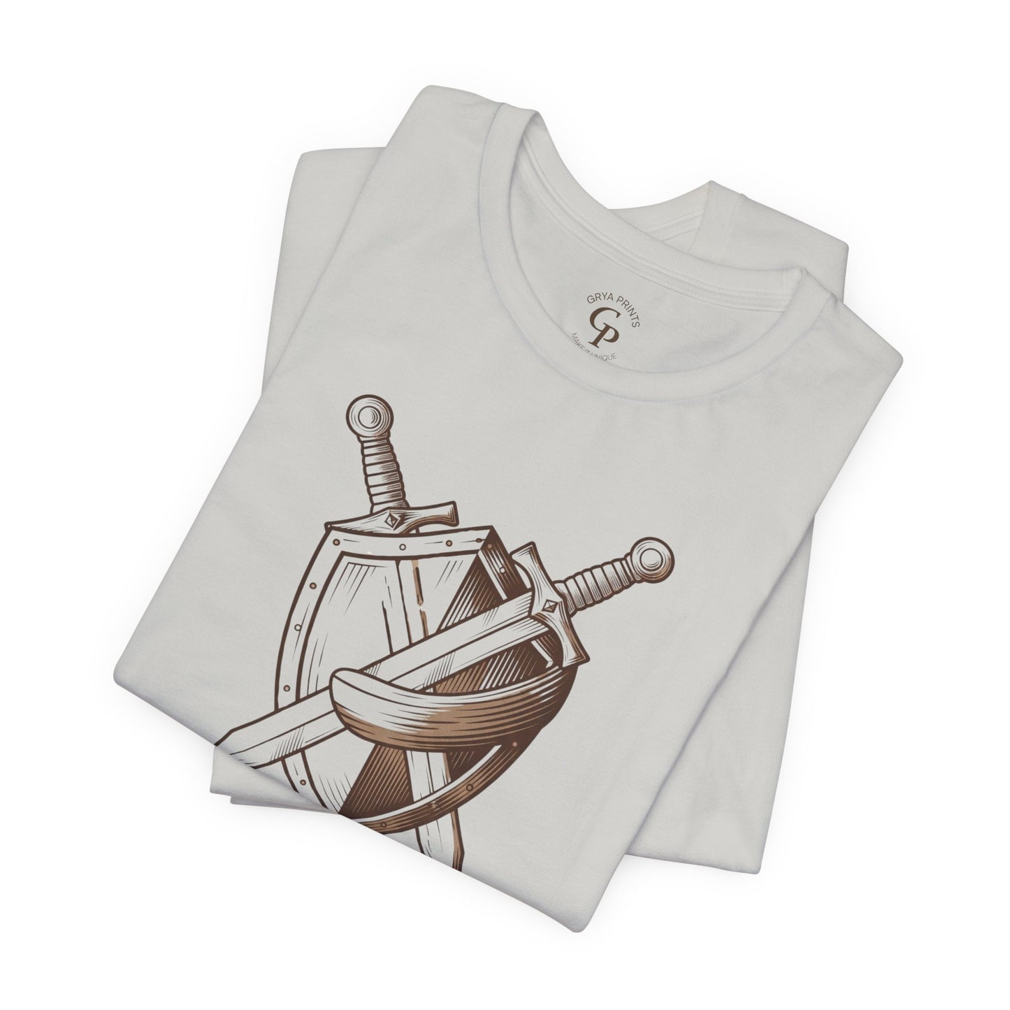 Camiseta unisex de empoderamiento "Eres el arma, el escudo"