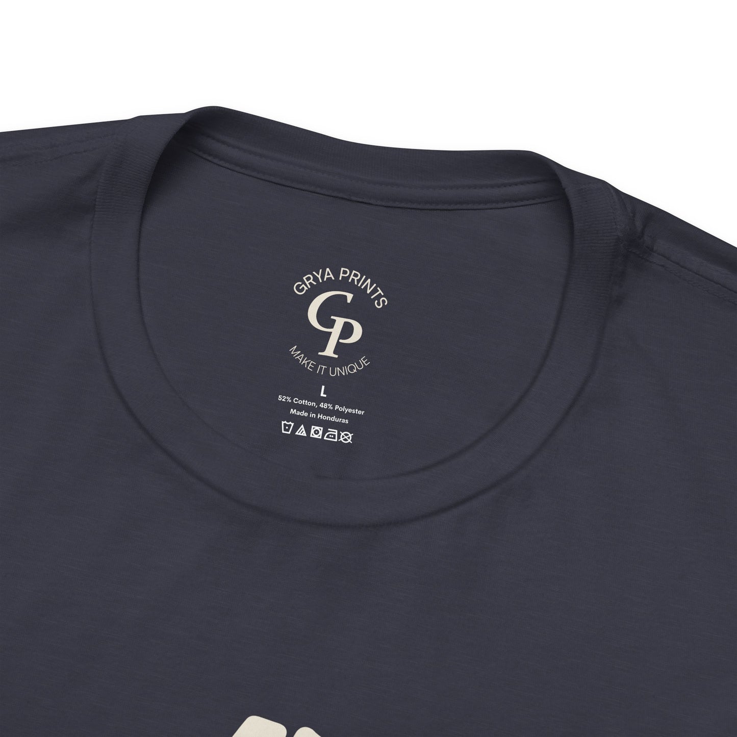 Camiseta unisex "Nunca te rindas" de jersey de algodón motivacional