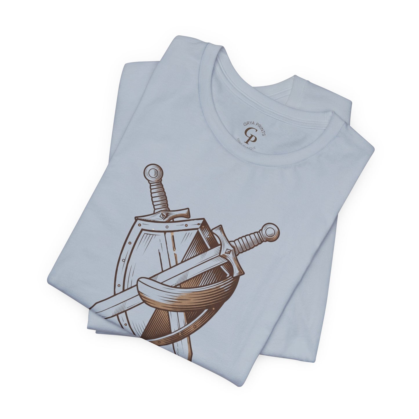 Camiseta unisex de empoderamiento "Eres el arma, el escudo"