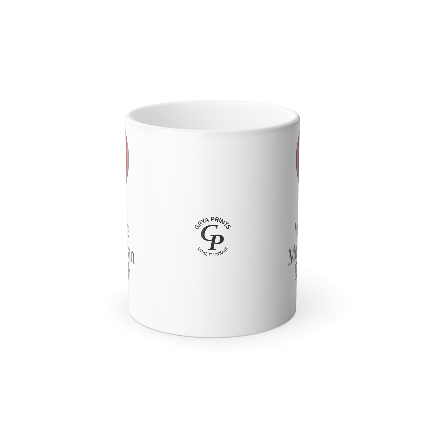 Taza "Eres más que suficiente" de 11 oz con afirmación sensible al calor