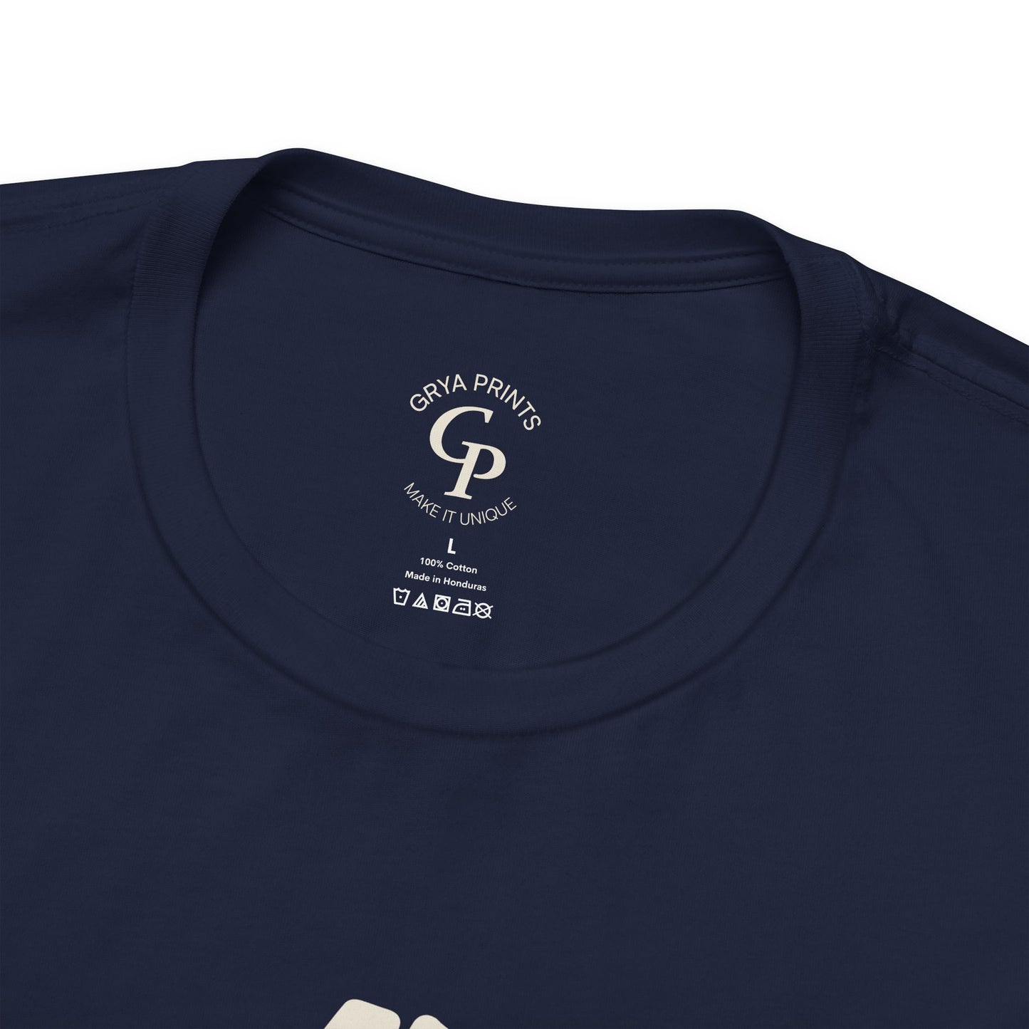 Camiseta unisex "Nunca te rindas" de jersey de algodón motivacional