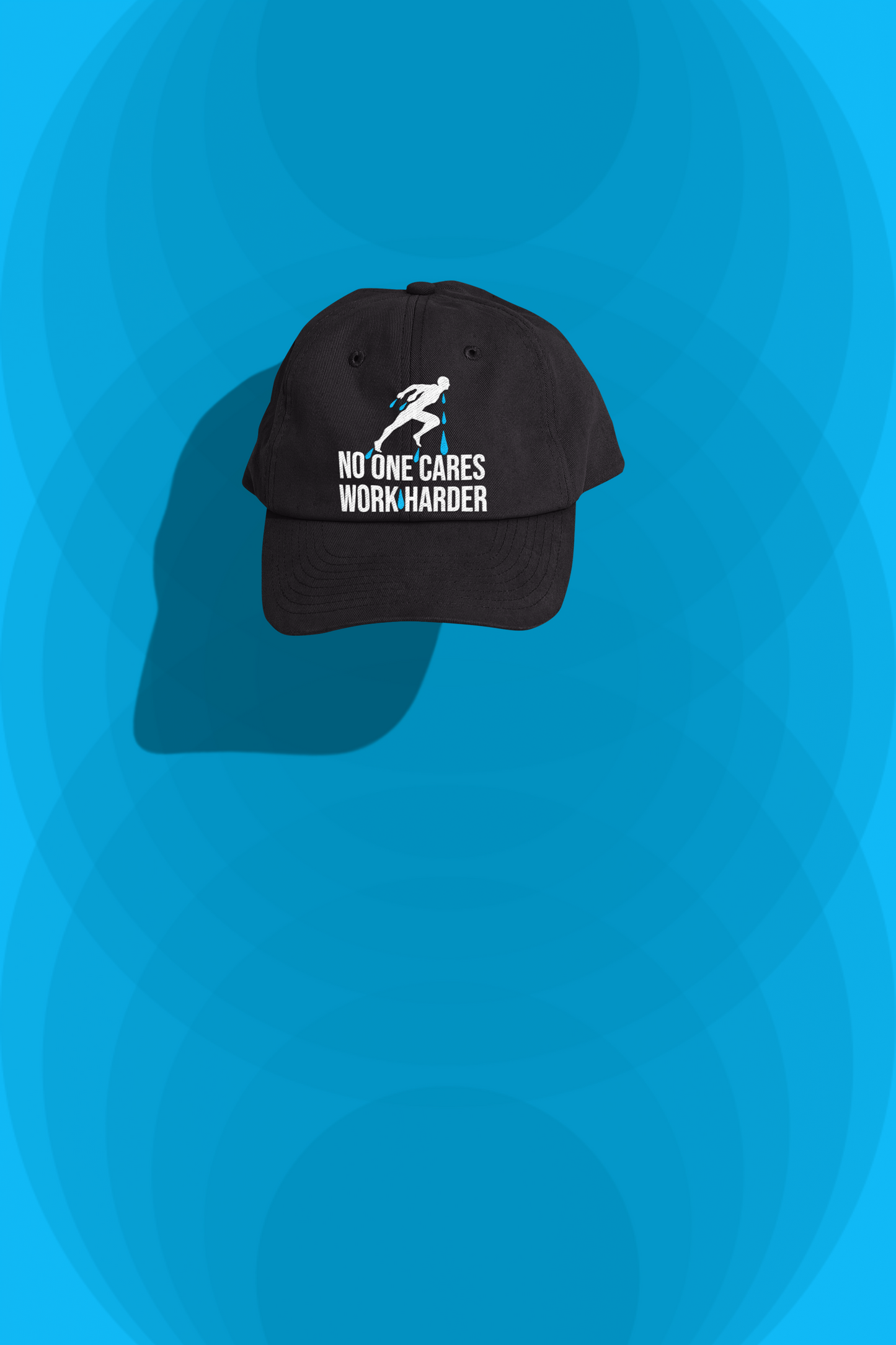 Gorra de algodón bordada unisex "No One Cares Work Harder Dad"