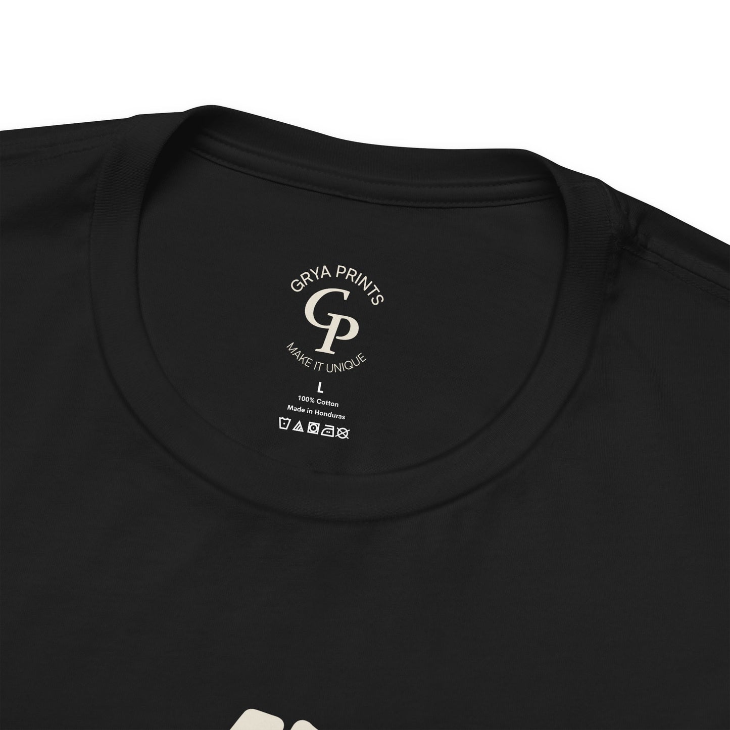 Camiseta unisex "Nunca te rindas" de jersey de algodón motivacional