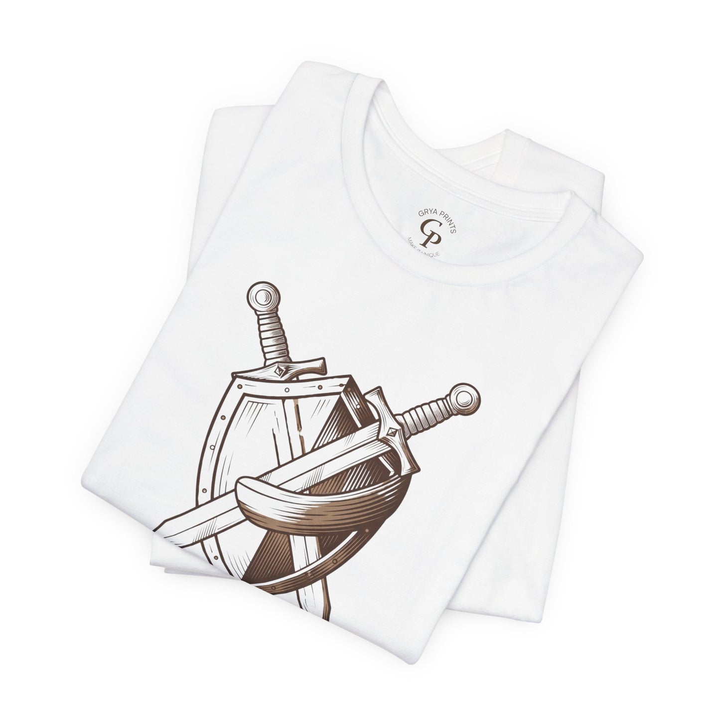 Camiseta unisex de empoderamiento "Eres el arma, el escudo"