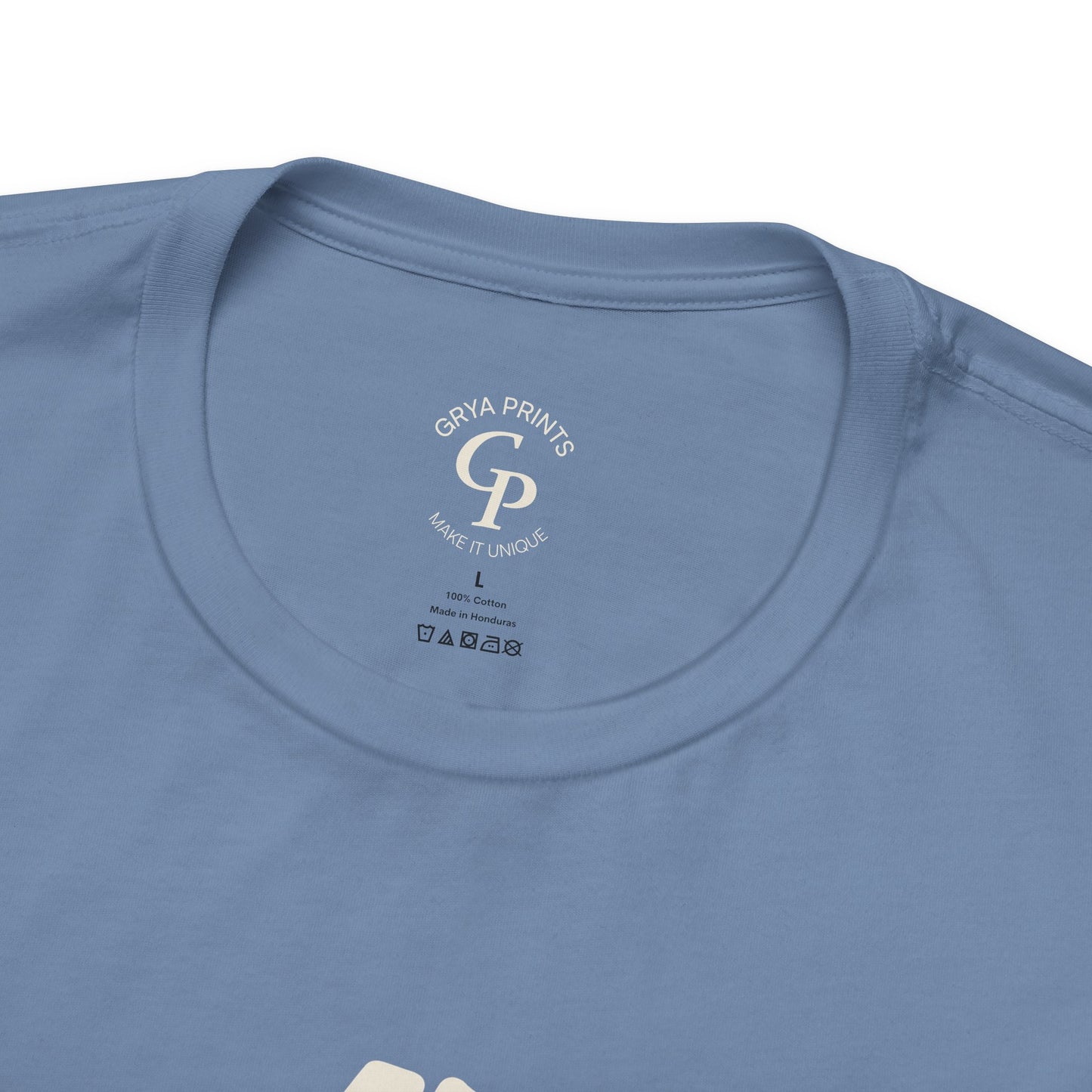 Camiseta unisex "Nunca te rindas" de jersey de algodón motivacional