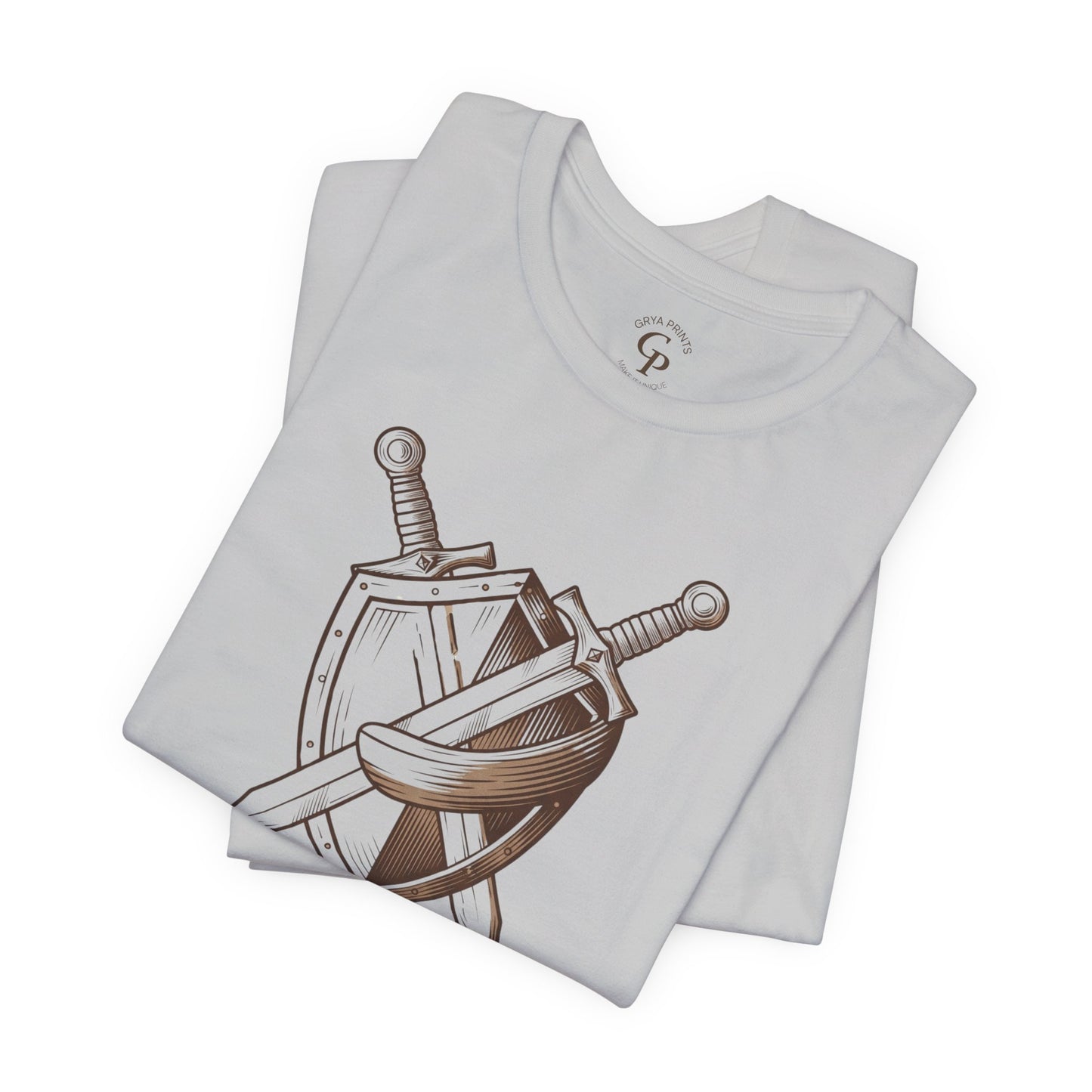 Camiseta unisex de empoderamiento "Eres el arma, el escudo"