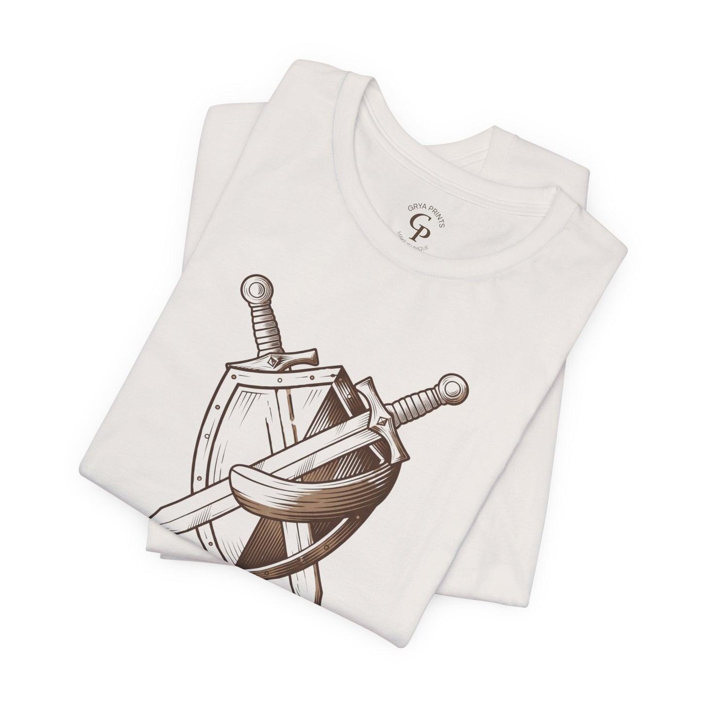 Camiseta unisex de empoderamiento "Eres el arma, el escudo"