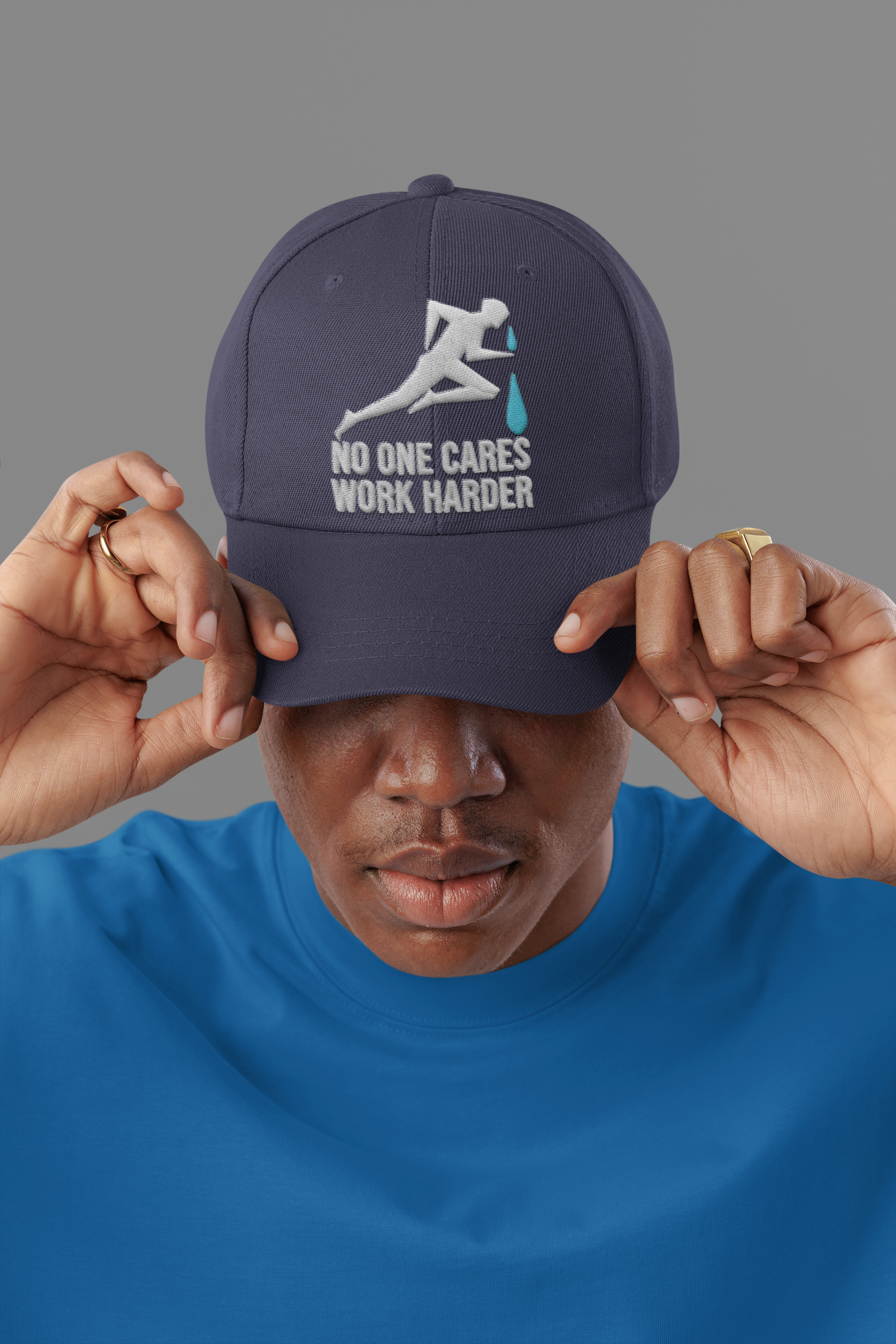 Motivational Embroidered Caps – unisex adjustable dad hat