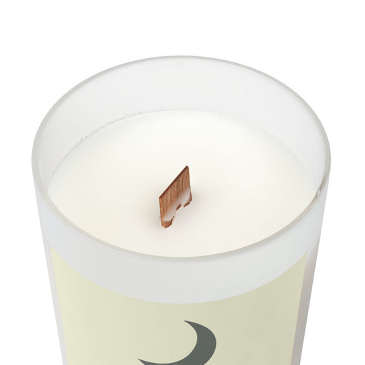 Vela de vidrio esmerilado - Liberación, restauración, ascenso, aromaterapia, decoración minimalista