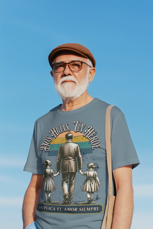 Two Daughters, One Hero – A T-Shirt That Says It All