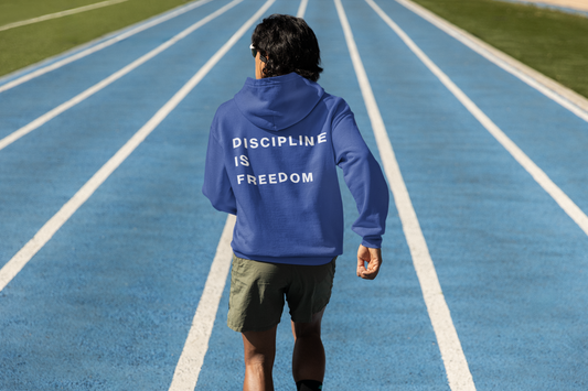 Discipline Is Freedom Hoodie – Unisex Motivational Pullover | Minimalist Daily Drive