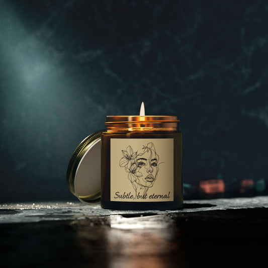 Candle Gift, Mother's Day Minimalist Design - 'Subtle but Eternal Mothers'