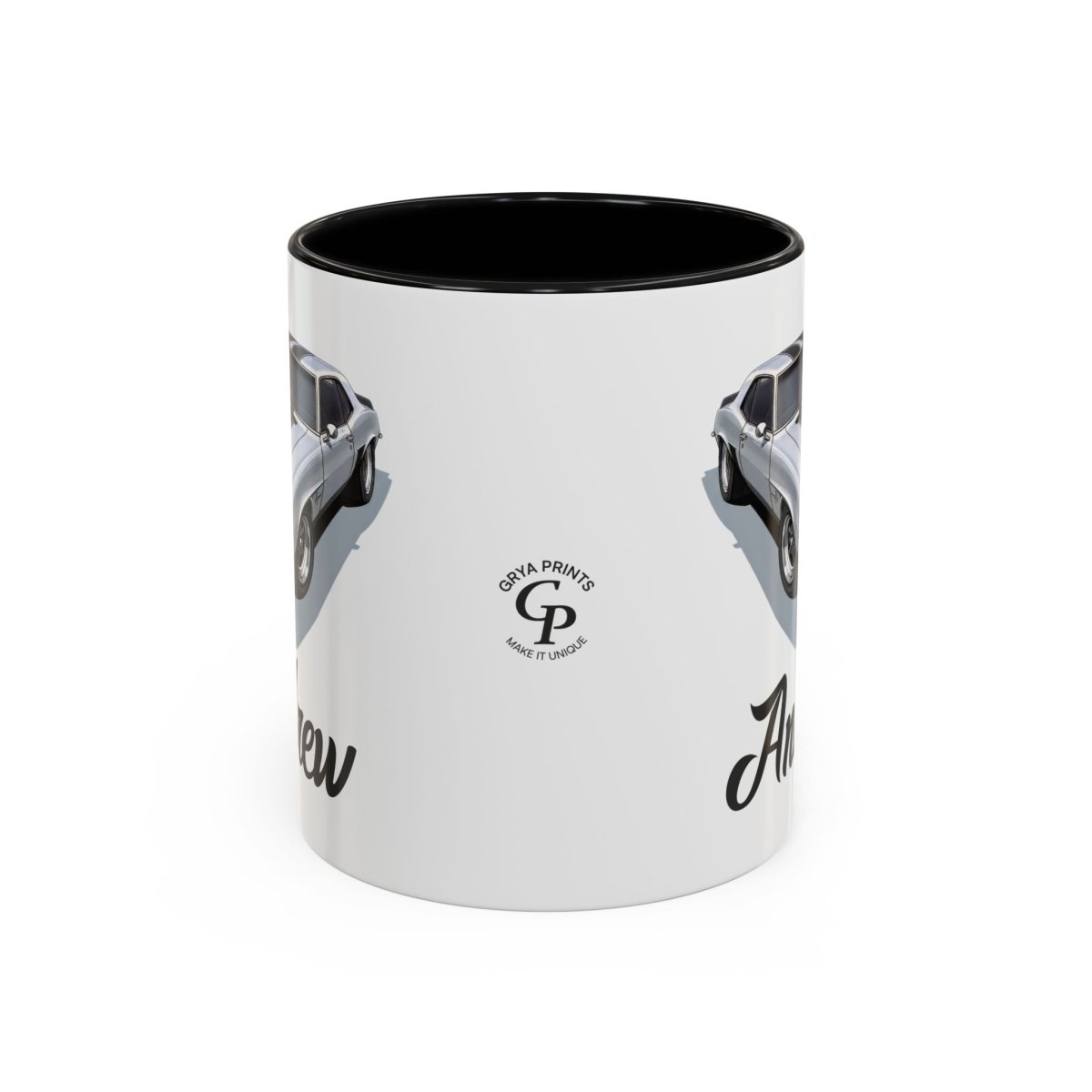 Personalized Mug Classic Car or Motorcycle, Your Morning Ride.