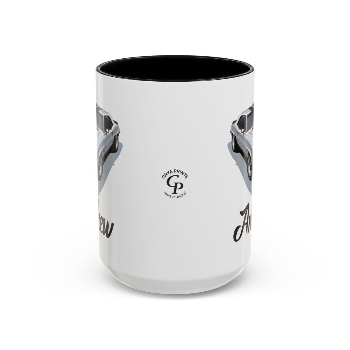 Personalized Mug Classic Car or Motorcycle, Your Morning Ride.